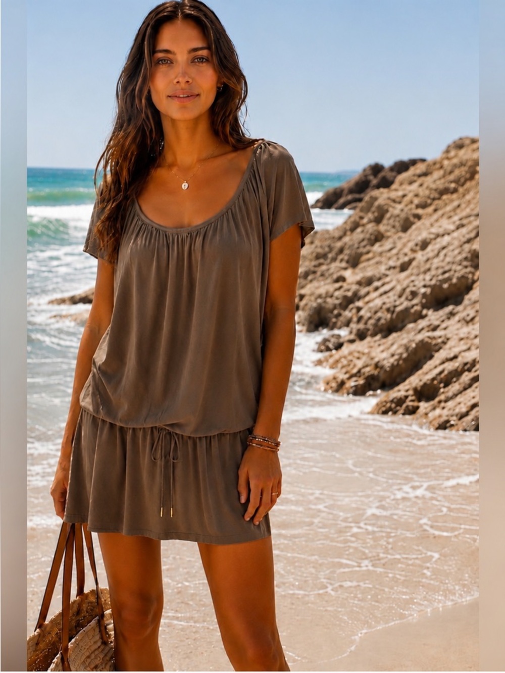 Seafolly Cover Up Dress / Beach Tunic / Resortwear